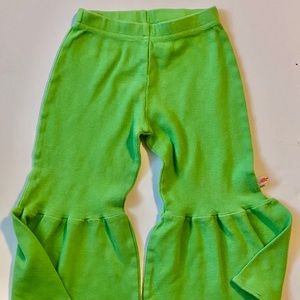 Green Lolly Wolly Doodle Ruffle Pants 3